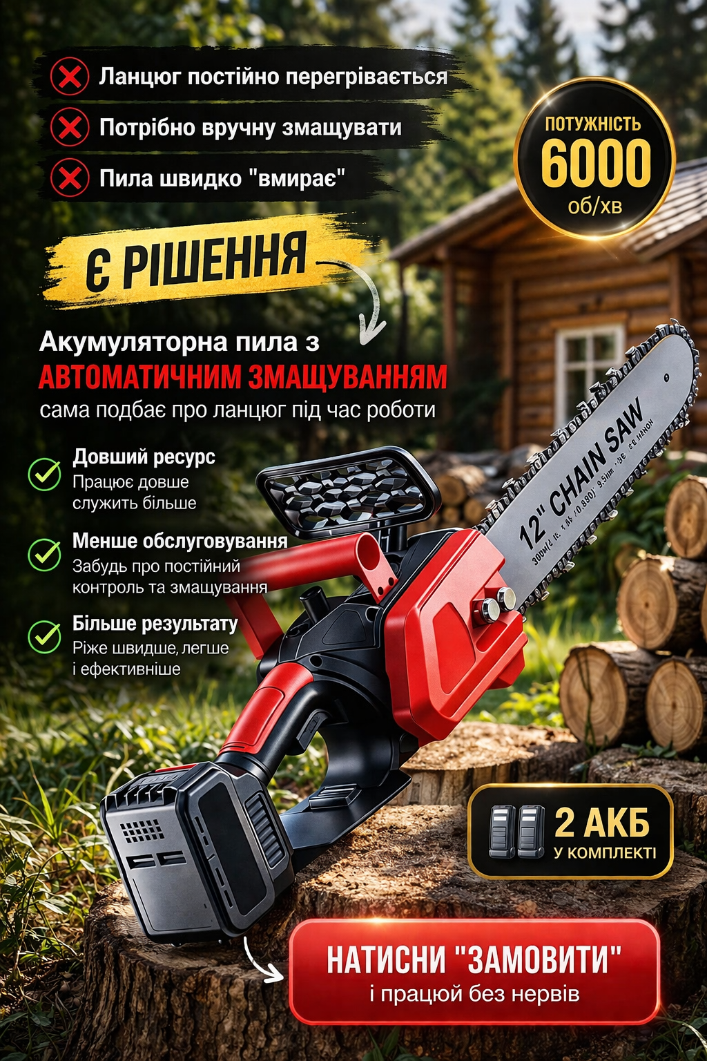 Інвертор 3000W (чистий синус) — головне фото